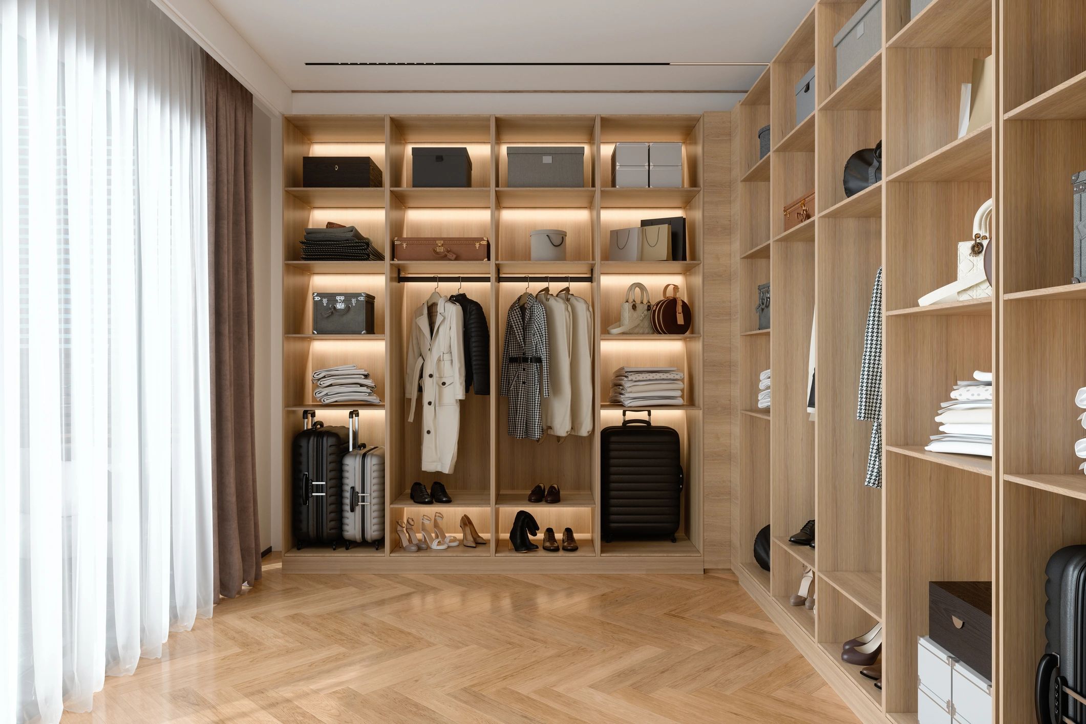 Closet detail